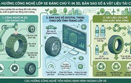 Ba hướng công nghệ lốp xe đáng chú ý: In 3D, bản sao số và vật liệu tái chế