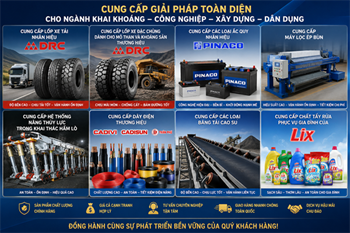 CUNG CẤP THIẾT BỊ, PHỤ TÙNG THIẾT BỊ PHỤC VỤ NGÀNH KHAI THÁC THAN - KHOÁNG SẢN